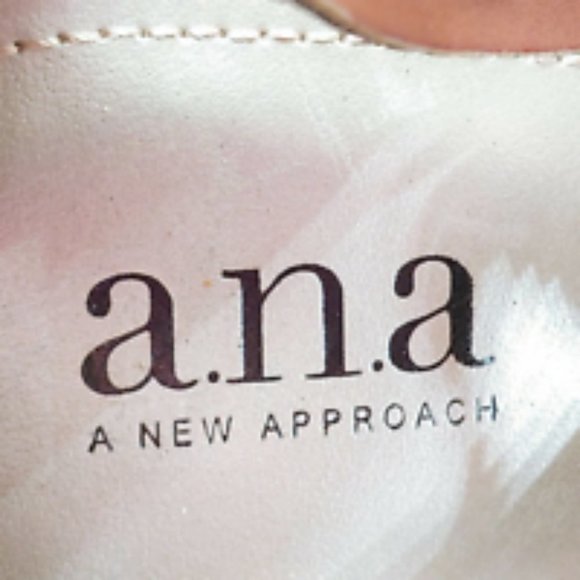 ANA Womens Wilson Faux Leather Gladiator Strappy Sandals Zip High Heel Brown 11M - Picture 9 of 10